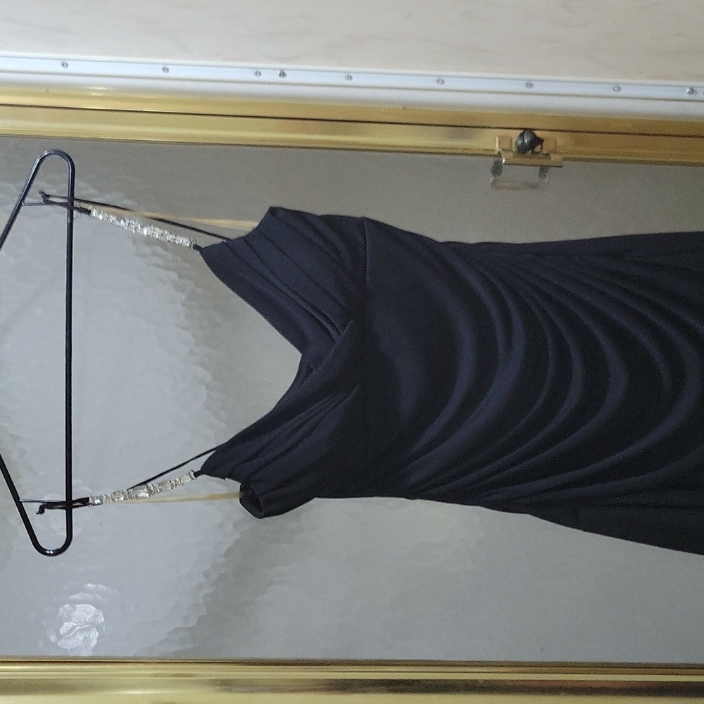 Black cocktail dress